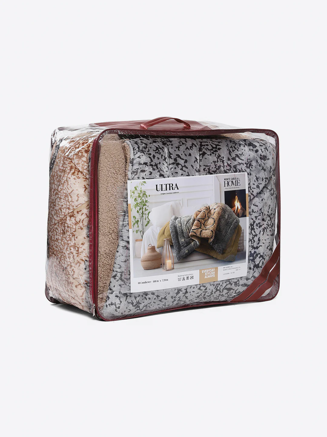 Printed Single Bed 1023 GSM Comforter for Winter - (Ultra) - Image 8