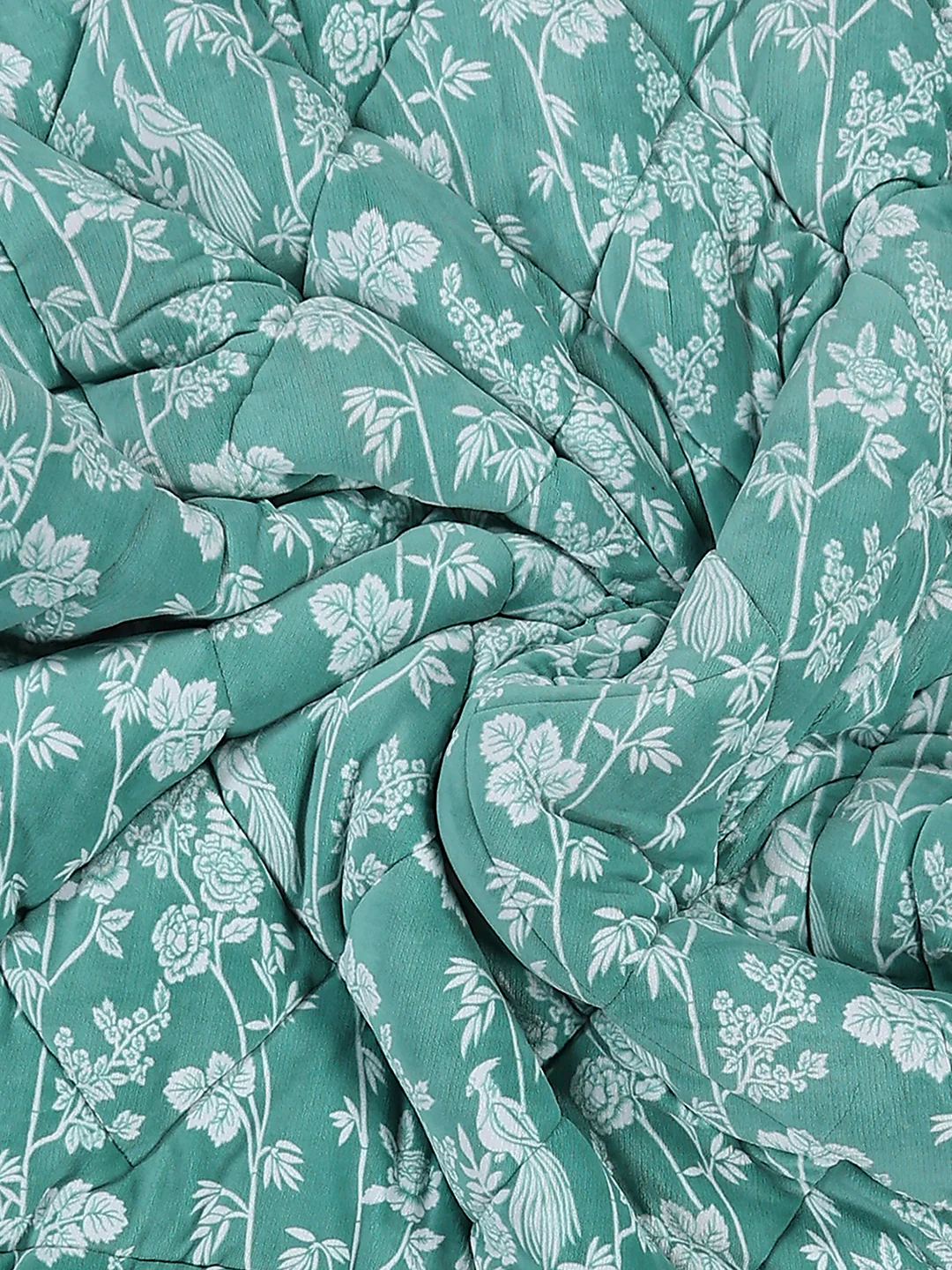 Printed Single Bed 1114 GSM Comforter for Winter - (Nixie) - Image 6