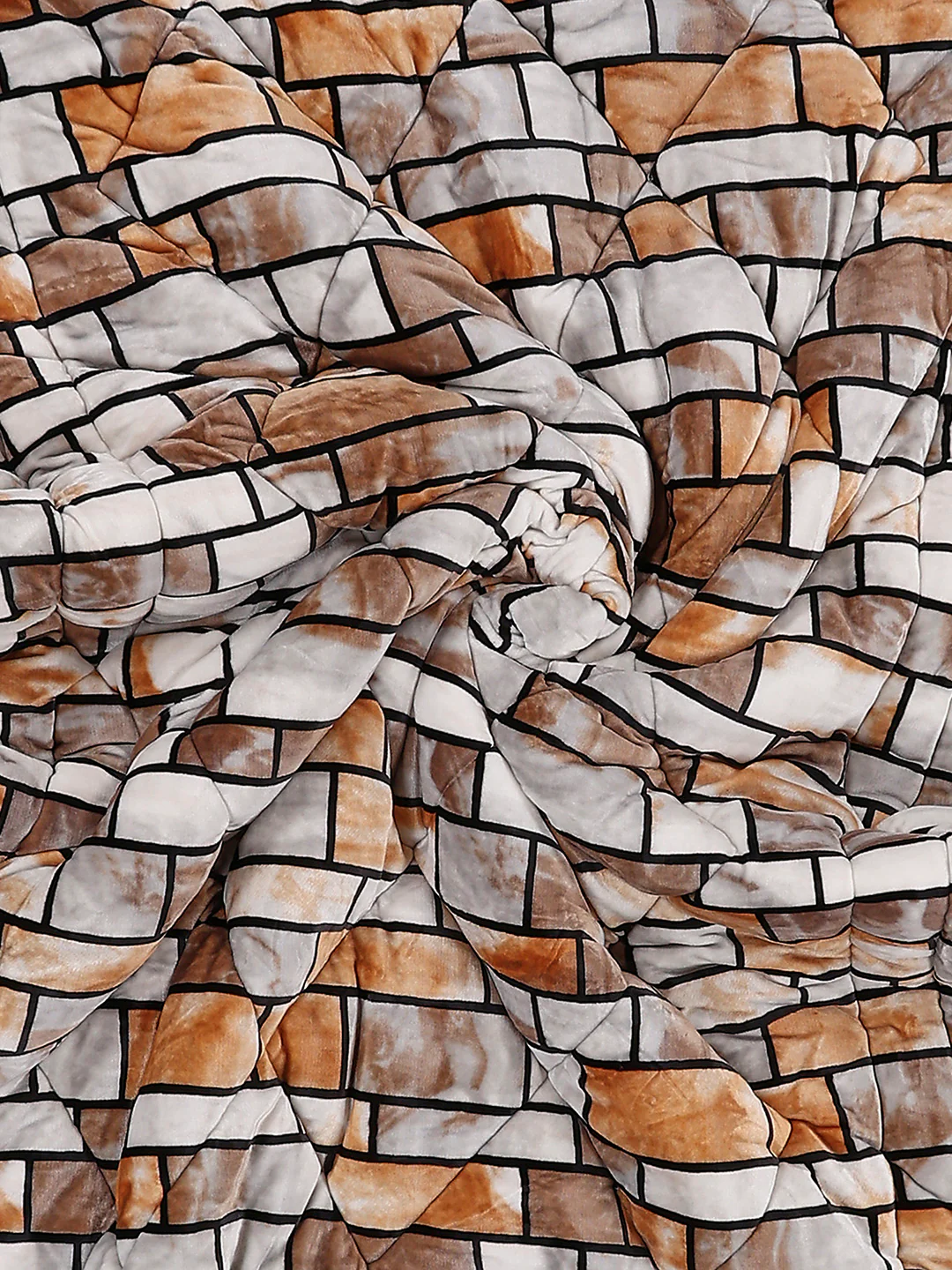 Printed Single Bed 1155 GSM Comforter for Winter - (Dixie) - Image 6