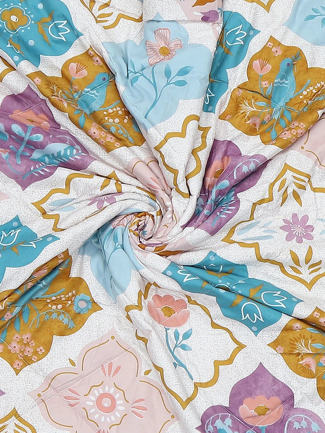 Printed Single Bed 120 GSM Comforter for AC Room - (Marvla) - Image 9