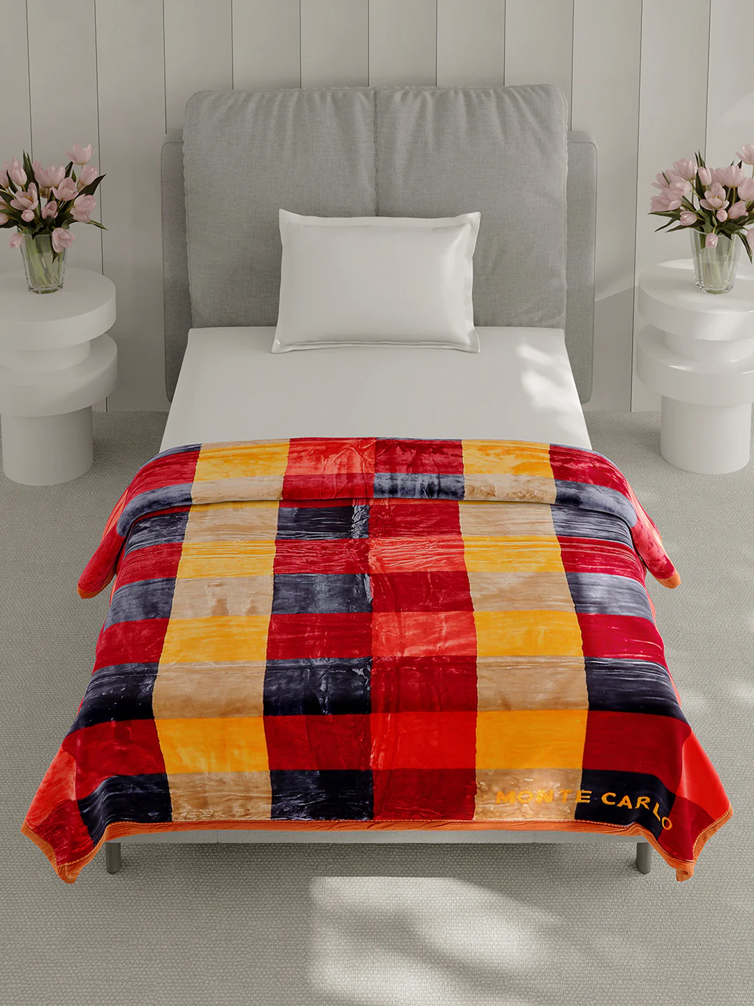 Printed Single Bed 2 Ply, 597 GSM Blanket for Heavy Winter - (Everest Plus) - Image 3