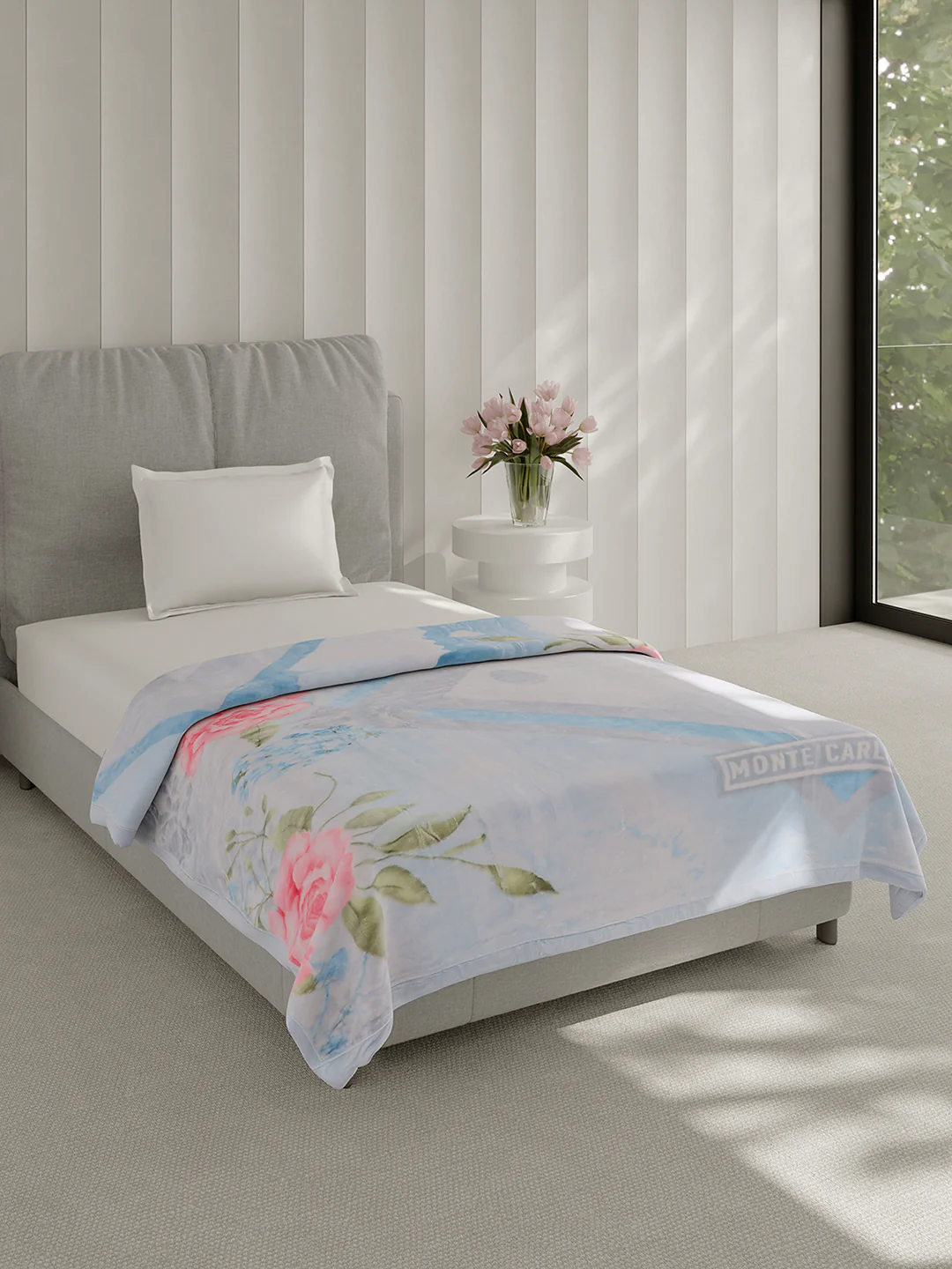 Printed Single Bed 2 Ply, 895 GSM Blanket for Heavy Winter - (Lavish Plus) - Image 4