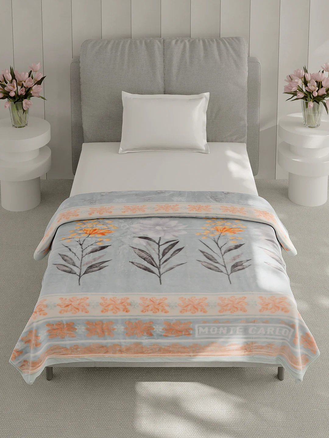 Printed Single Bed 2 Ply, 895 GSM Blanket for Heavy Winter - (Lavish Plus) - Image 3