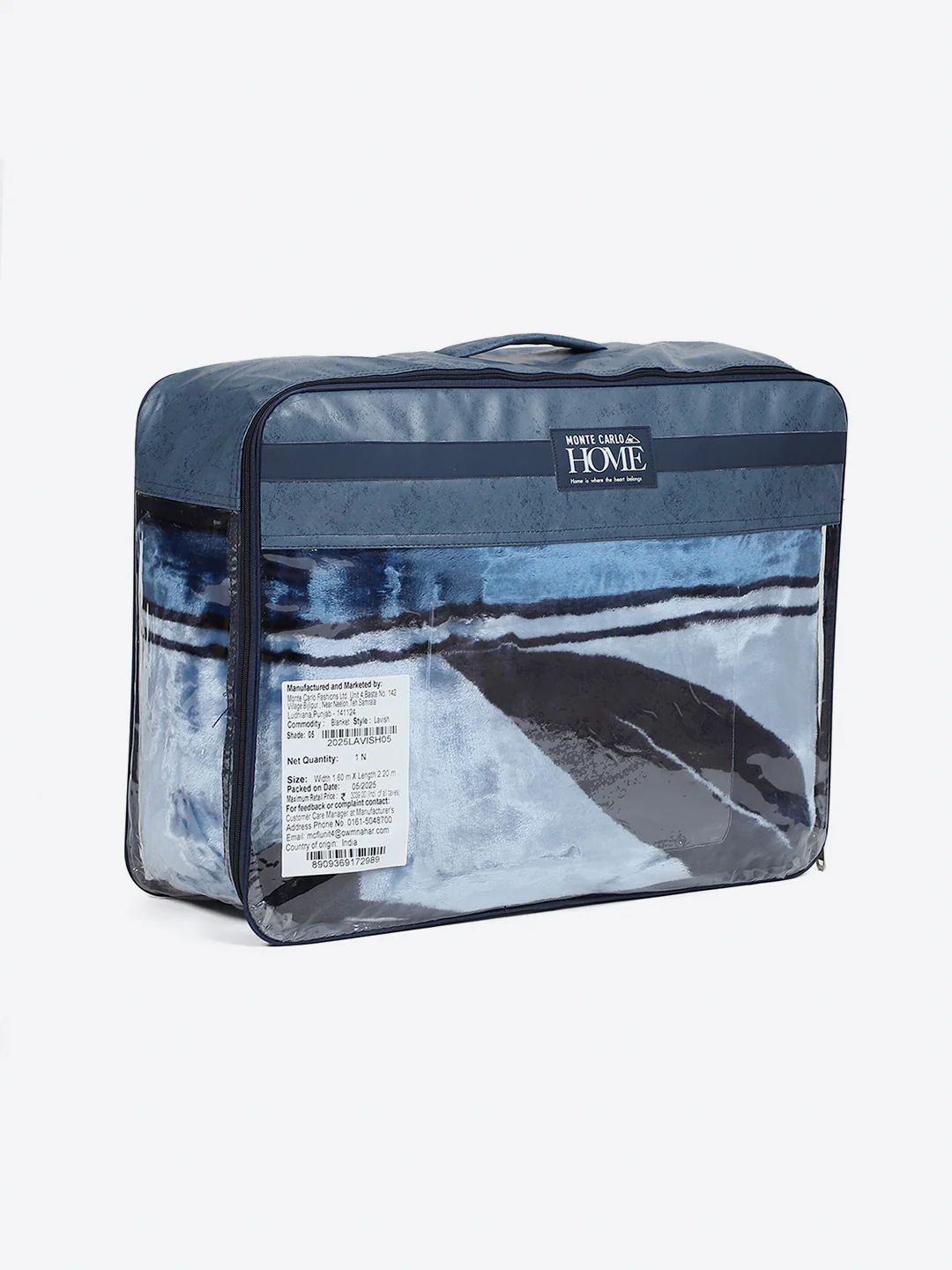 Printed Single Bed 2 Ply, 895 GSM Blanket for Heavy Winter - (Lavish Pvc) - Image 8