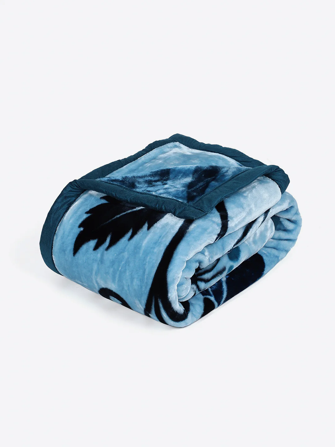 Printed Single Bed 2 Ply, 895 GSM Blanket for Heavy Winter - (Lavish Pvc) - Image 5