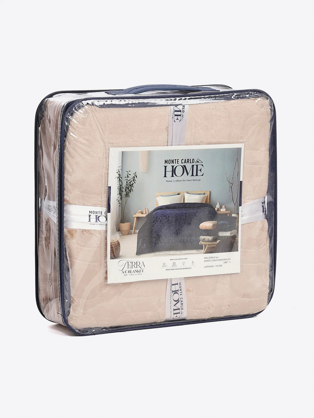 Printed Single Bed 210 GSM Blanket for AC Room - (Terra) - Image 8