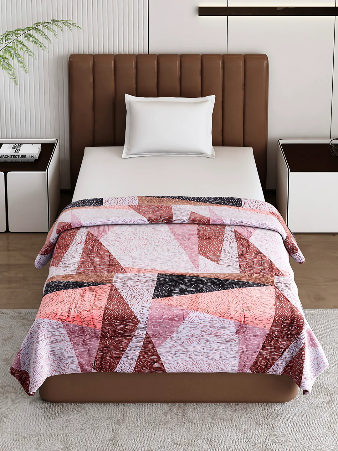 Printed Single Bed 233 GSM Blanket for AC Room - (Fuzzy) - Image 2
