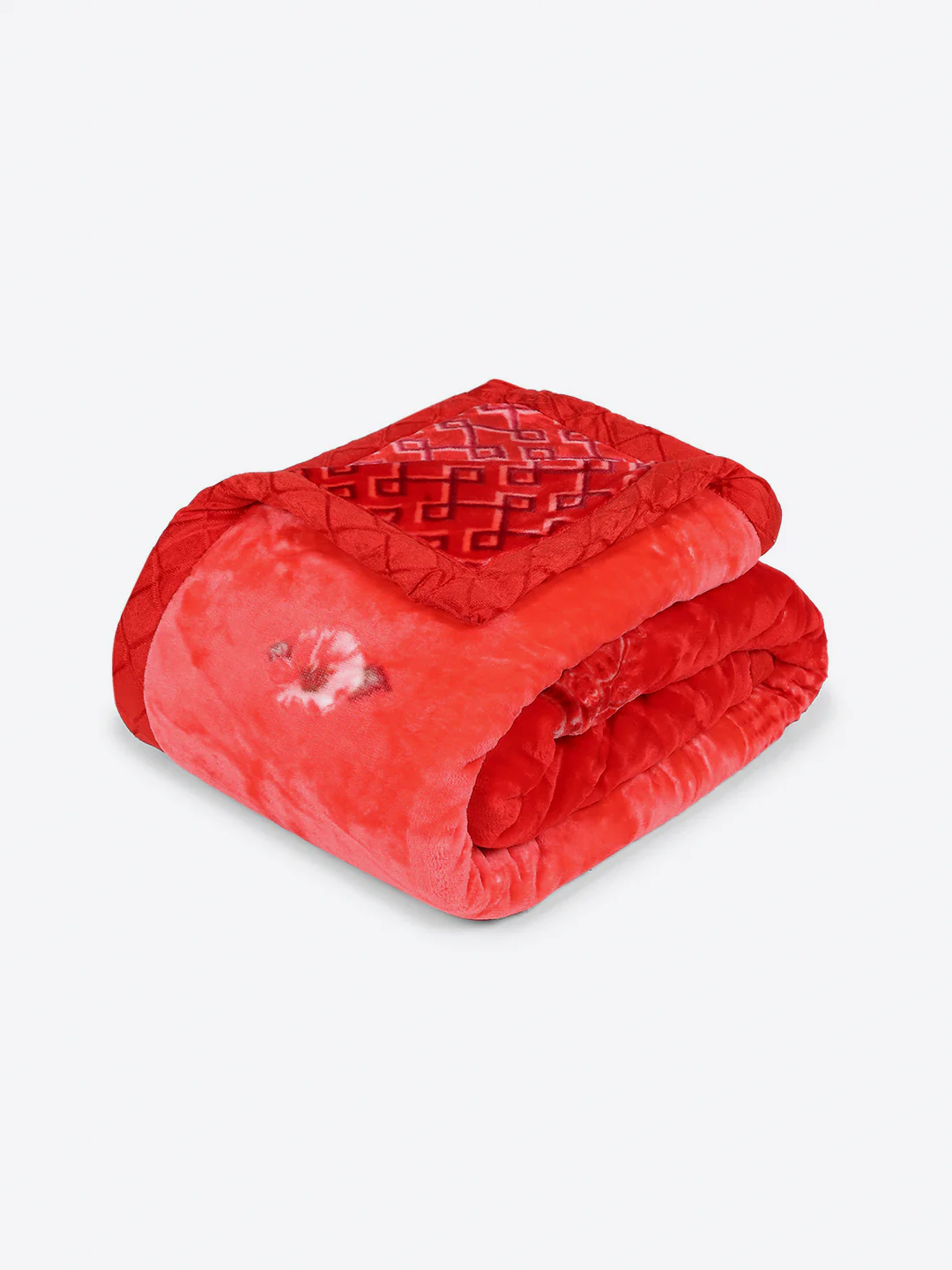 Printed Single Bed 3 Ply, 909 GSM Blanket for Heavy Winter - (Umang) - Image 5