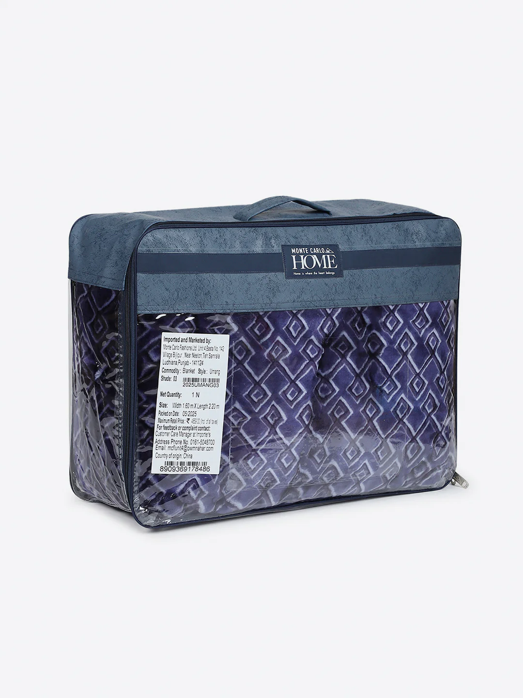 Printed Single Bed 3 Ply, 909 GSM Blanket for Heavy Winter - (Umang) - Image 8