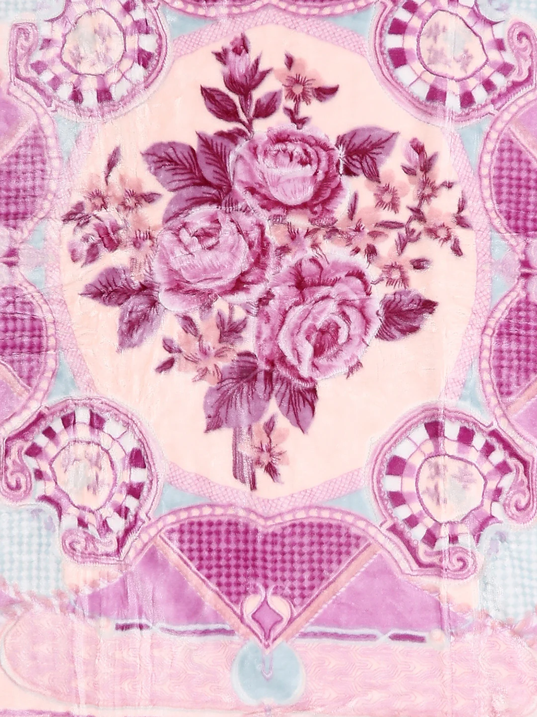Printed Single Bed 3 Ply, 909 GSM Blanket for Heavy Winter - (Umang) - Image 6