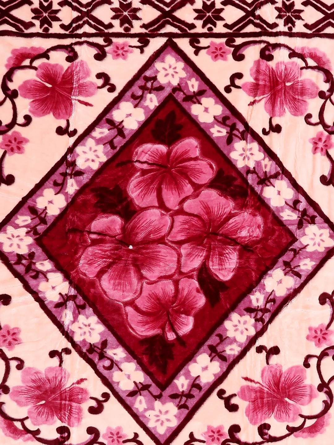 Printed Single Bed 3 Ply, 909 GSM Blanket for Heavy Winter - (Umang) - Image 6