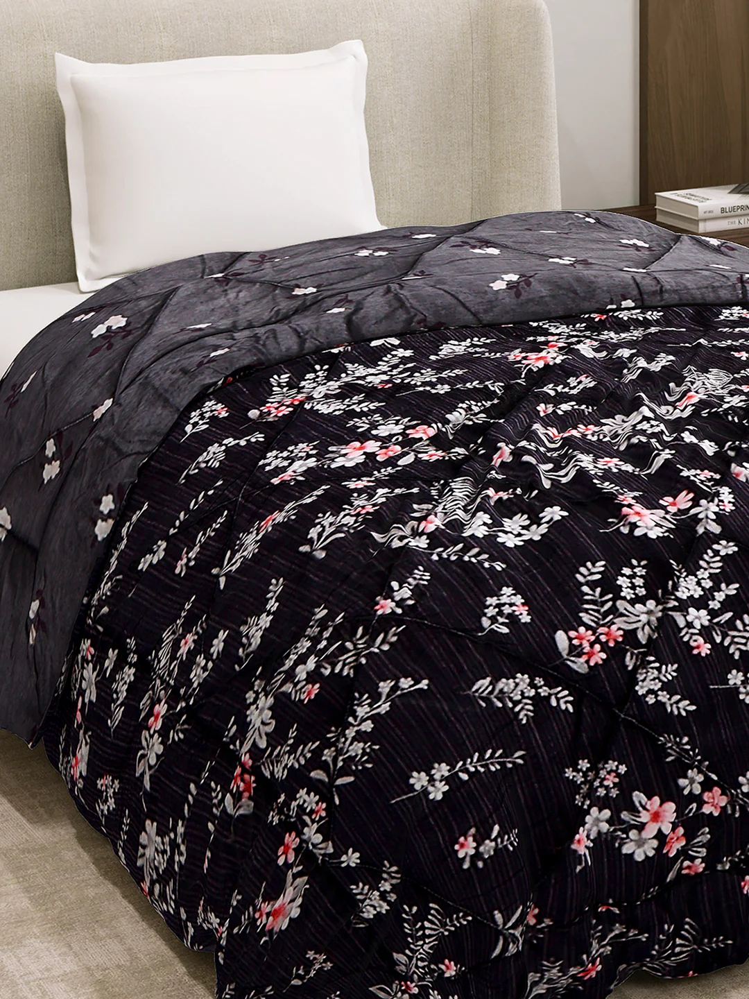 Printed Single Bed 3 Ply Comforter for AC Room - (Marvella) - Image 6