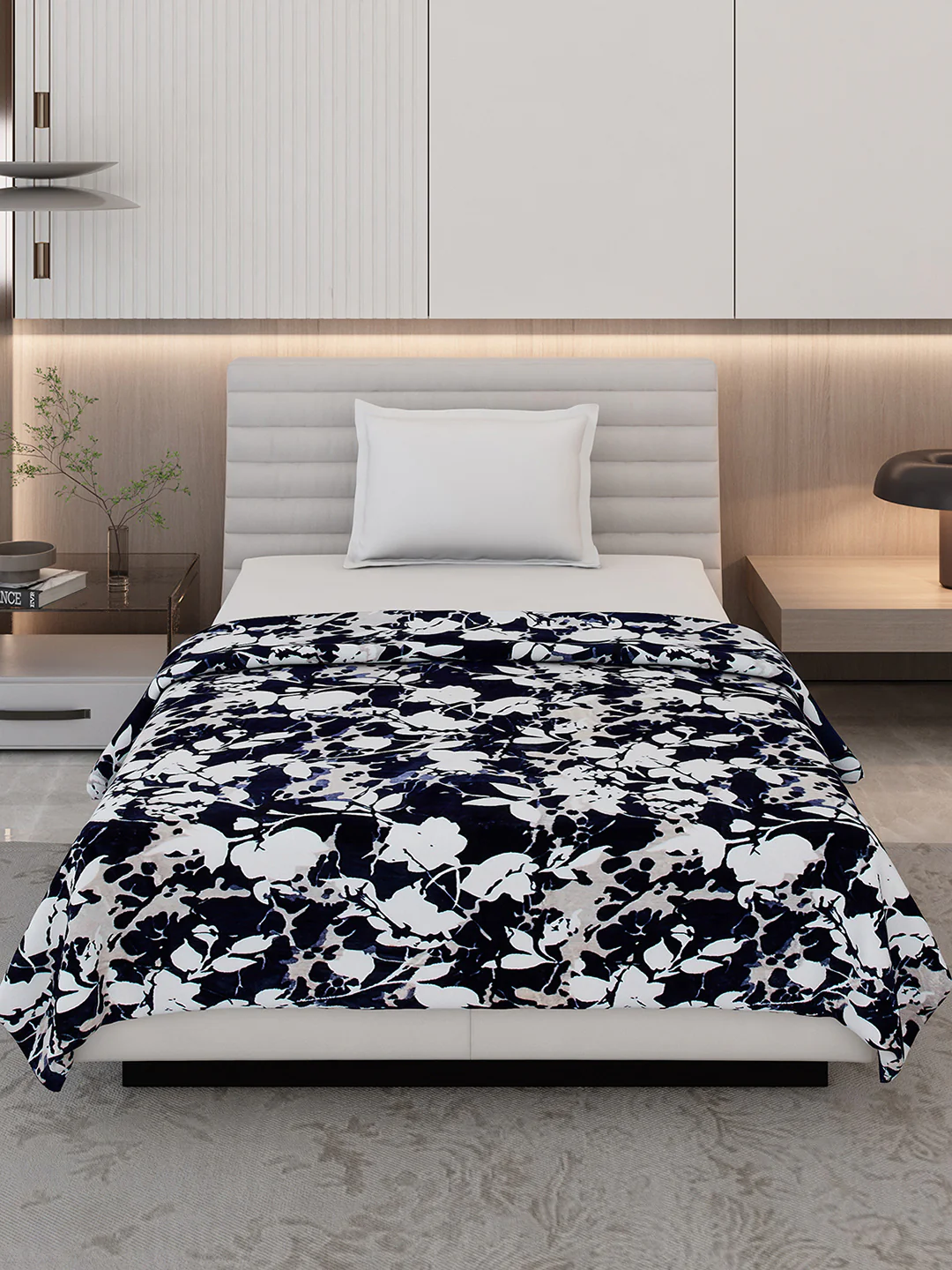 Printed Single Bed 300 GSM Blanket for AC Room - (Blubell) - Image 3