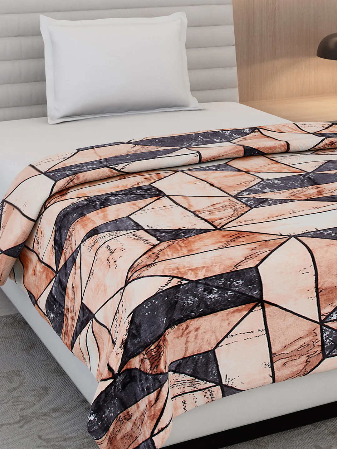 Printed Single Bed 300 GSM Blanket for AC Room - (Blubell) - Image 4