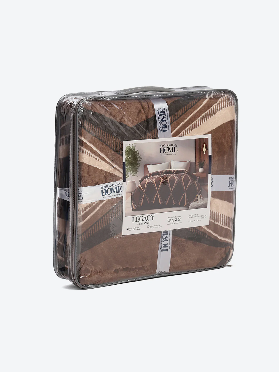 Printed Single Bed 300 GSM Blanket for AC Room - (Legacy) - Image 8