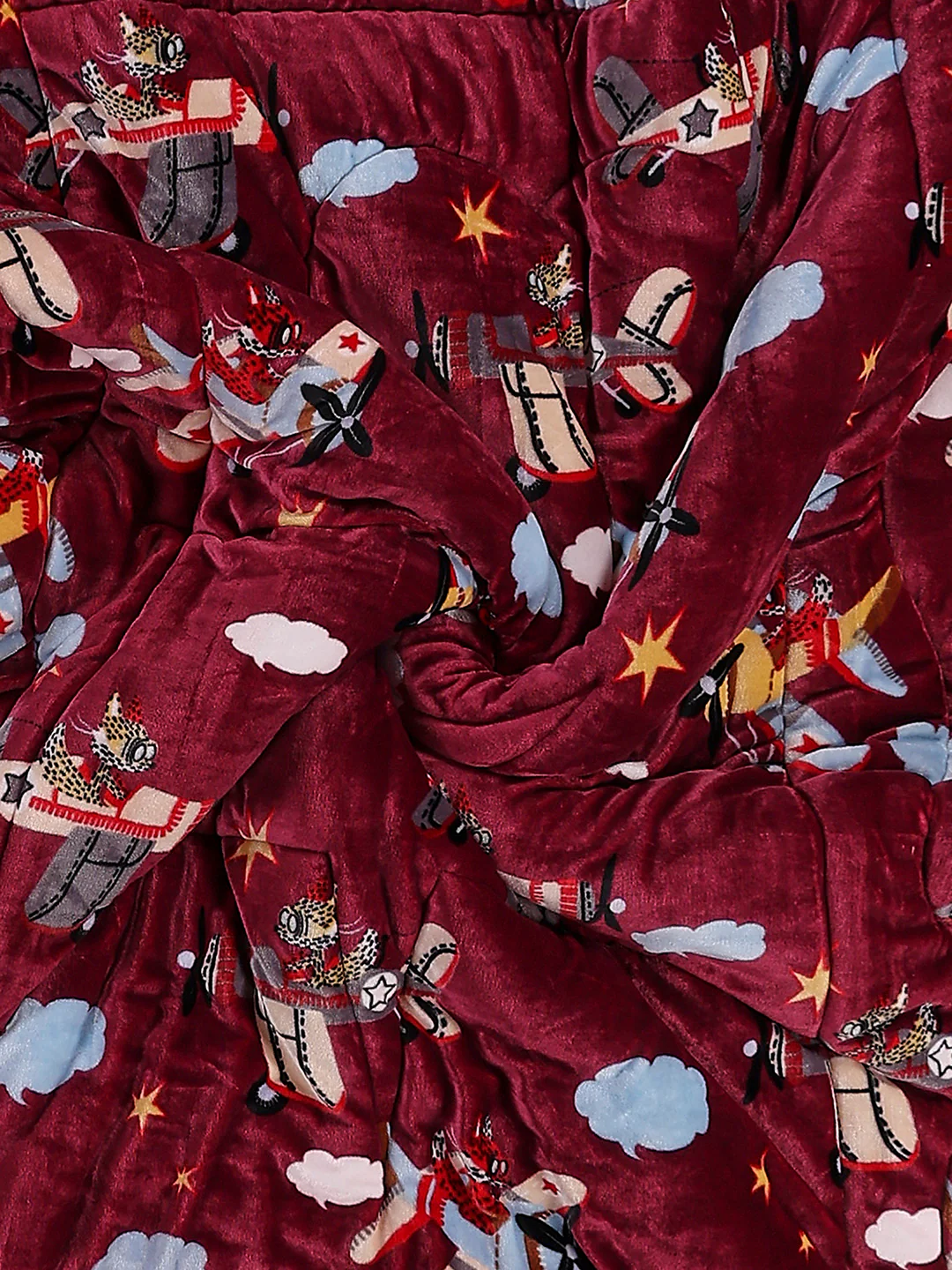 Printed Single Bed 300 GSM Comforter for Mild Winter (Ananya), Weight 720 gm - Image 6