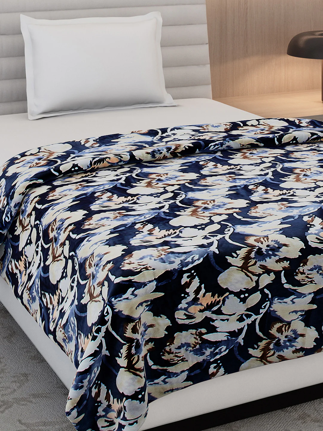 Printed Single Bed 350 GSM Blanket for AC Room - (Nicole) - Image 4
