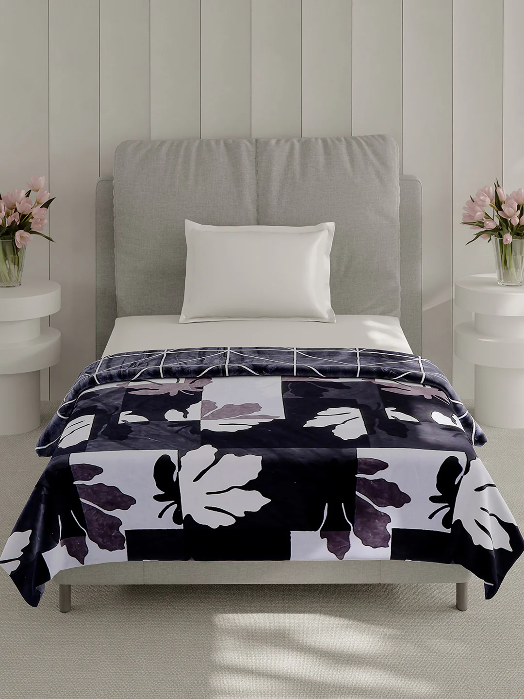 Printed Single Bed 350 GSM Blanket for AC Room - (Paramount) - Image 3