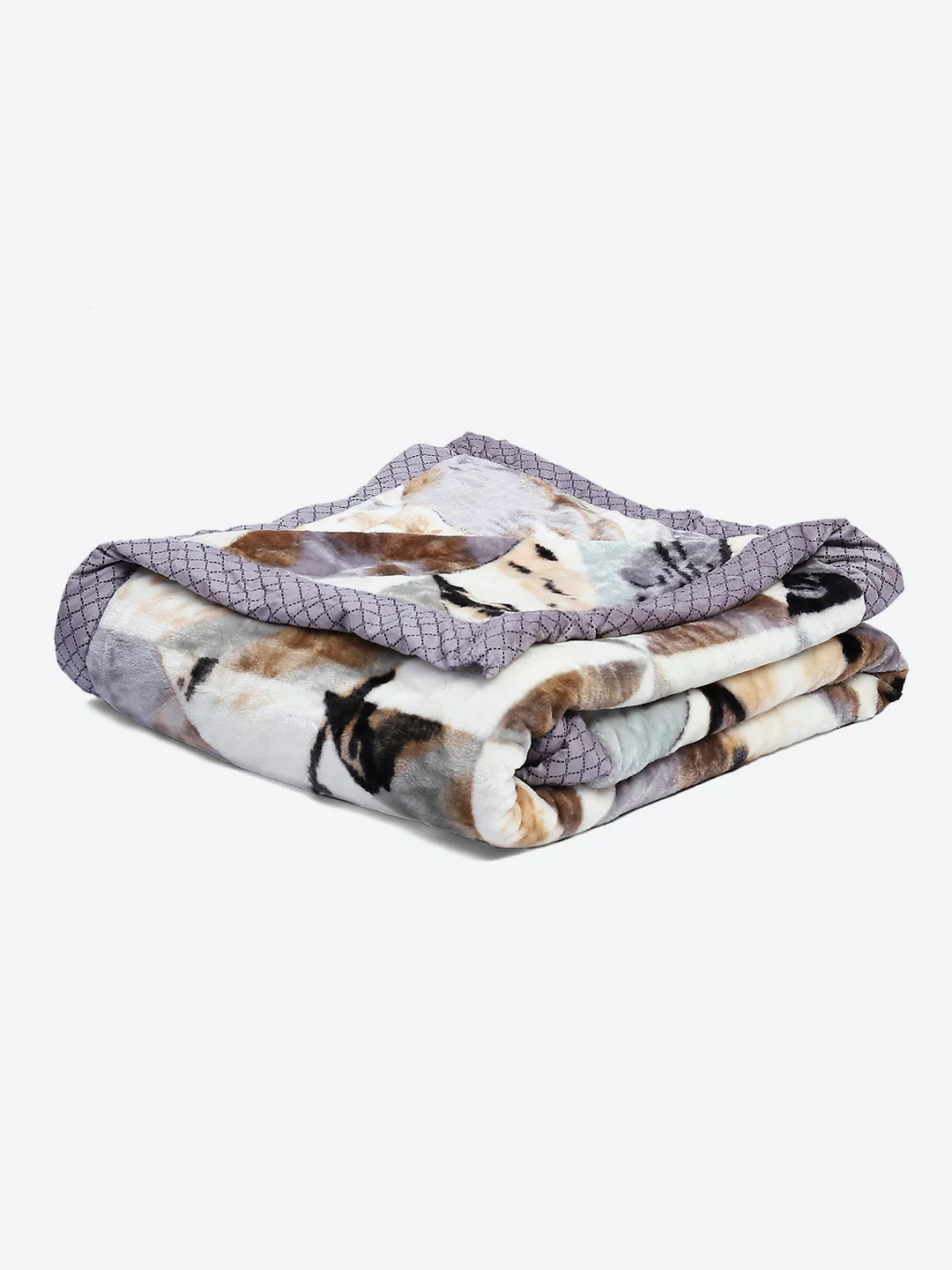 Printed Single Bed 596 GSM Blanket Everest 2 Ply (Weight 2.1 kg) - Image 5