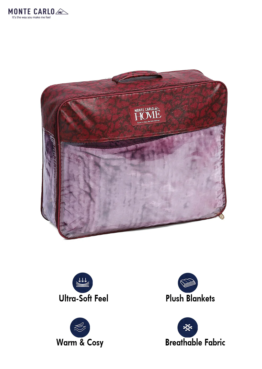 Printed Single Bed 596 GSM Blanket Everest 2 Ply (Weight 2.1 kg) - Image 8