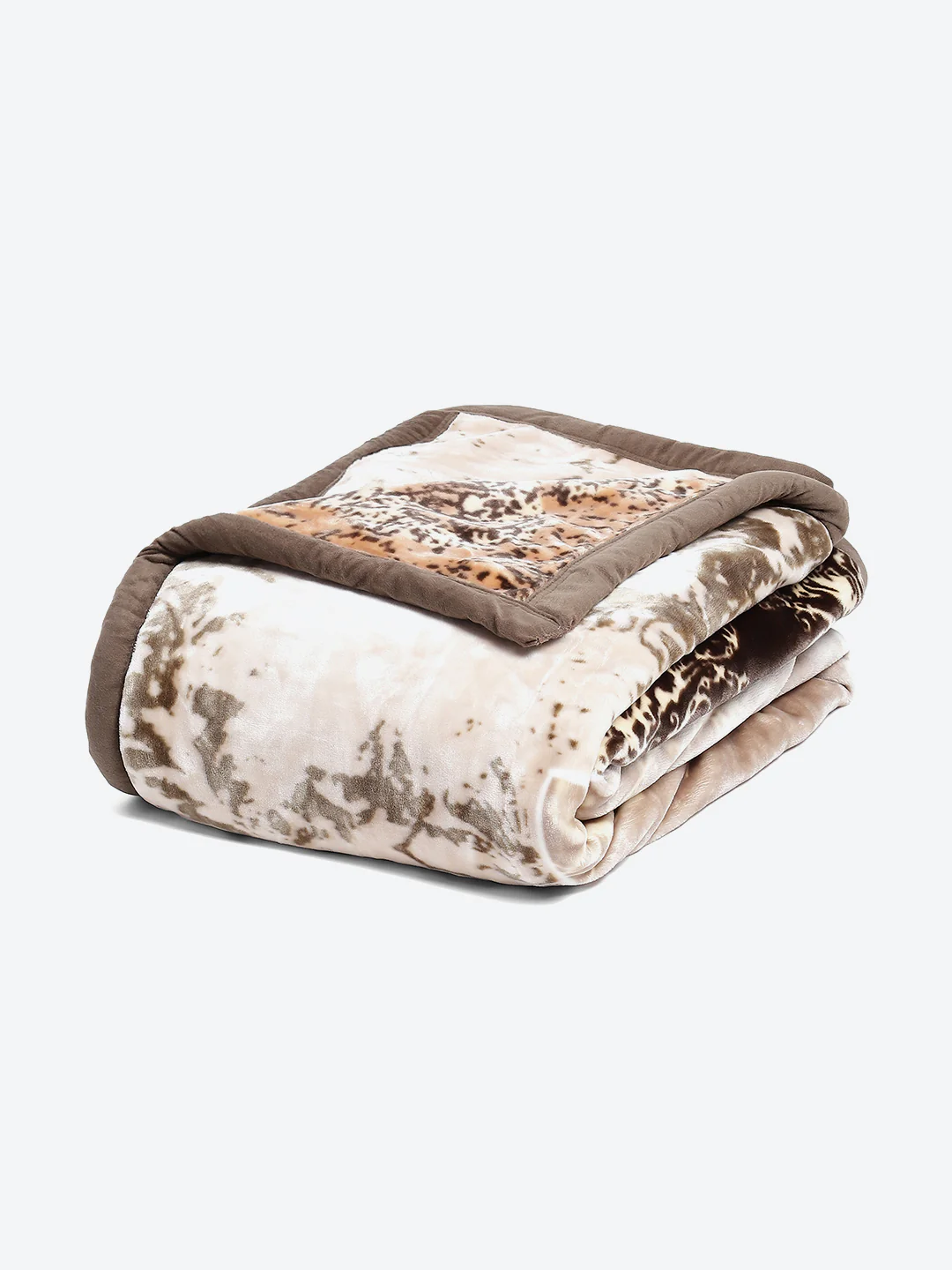 Printed Single Bed 852 GSM Blanket Allen 2 Ply (Weight 3 kg) - Image 5