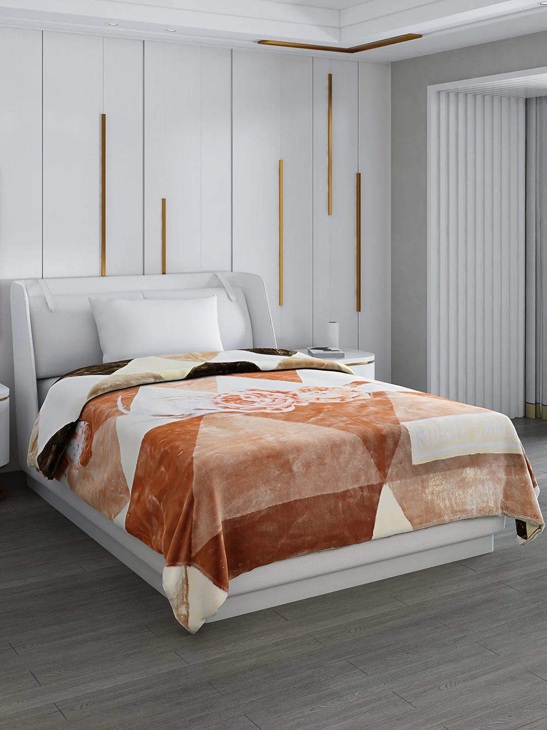 Printed Single Bed 852 GSM Blanket Galaxy 2 Ply (Weight 3 kg) - Image 5