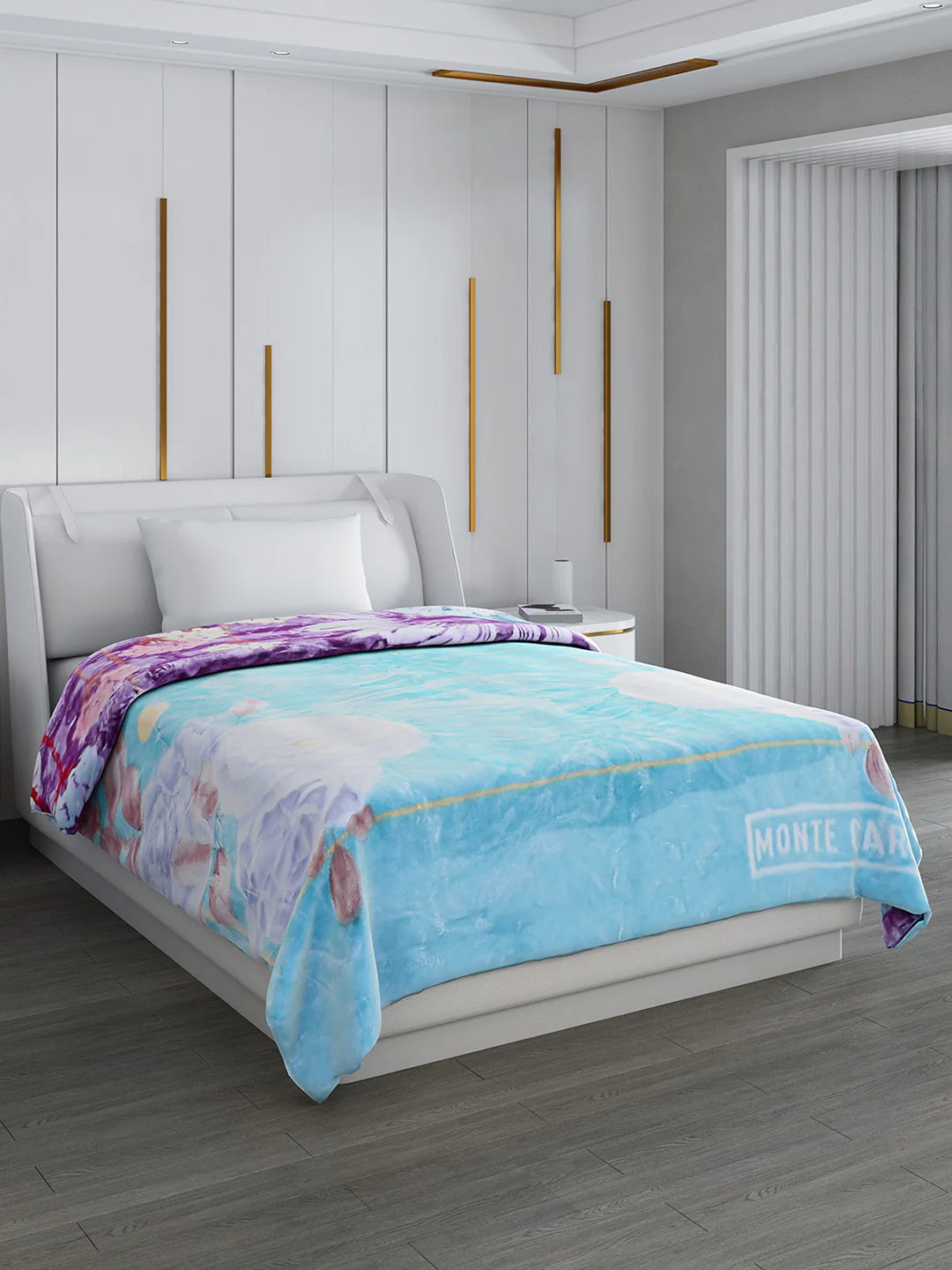 Printed Single Bed 852 GSM Blanket Galaxy 2 Ply (Weight 3 kg) - Image 5