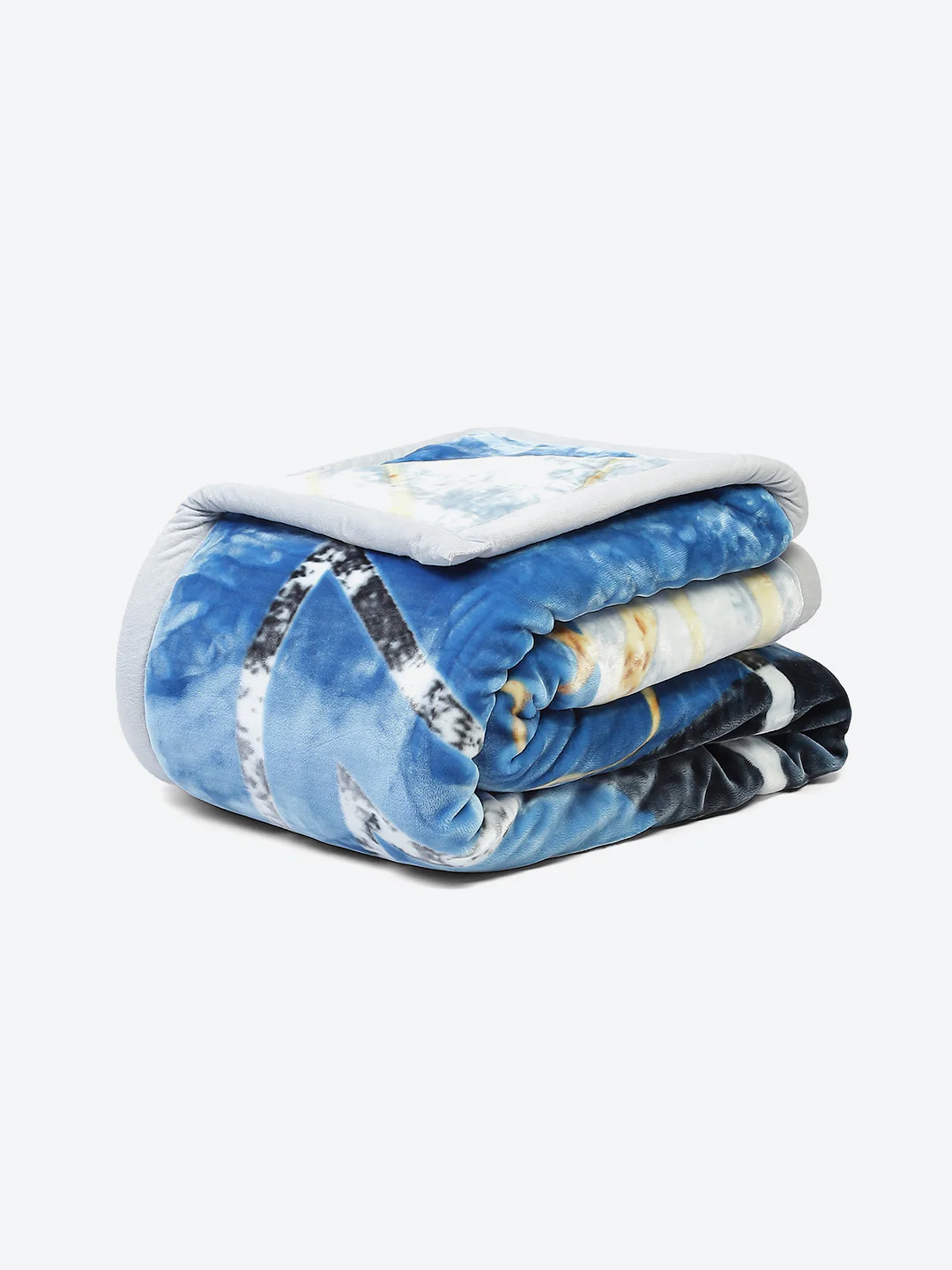 Printed Single Bed 951 GSM Blanket Haze 3 Ply (Weight 3.35 kg) - Image 5