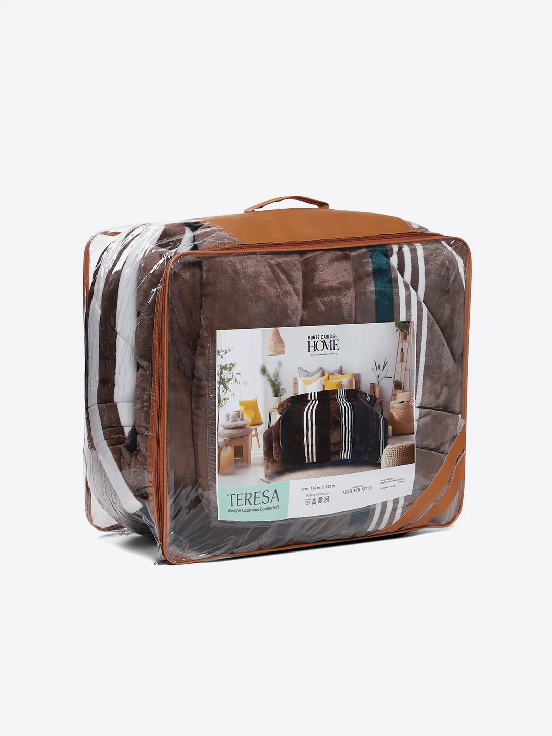 Printed Single Bed 966 GSM Comforter for Winter - (Teresa) - Image 8