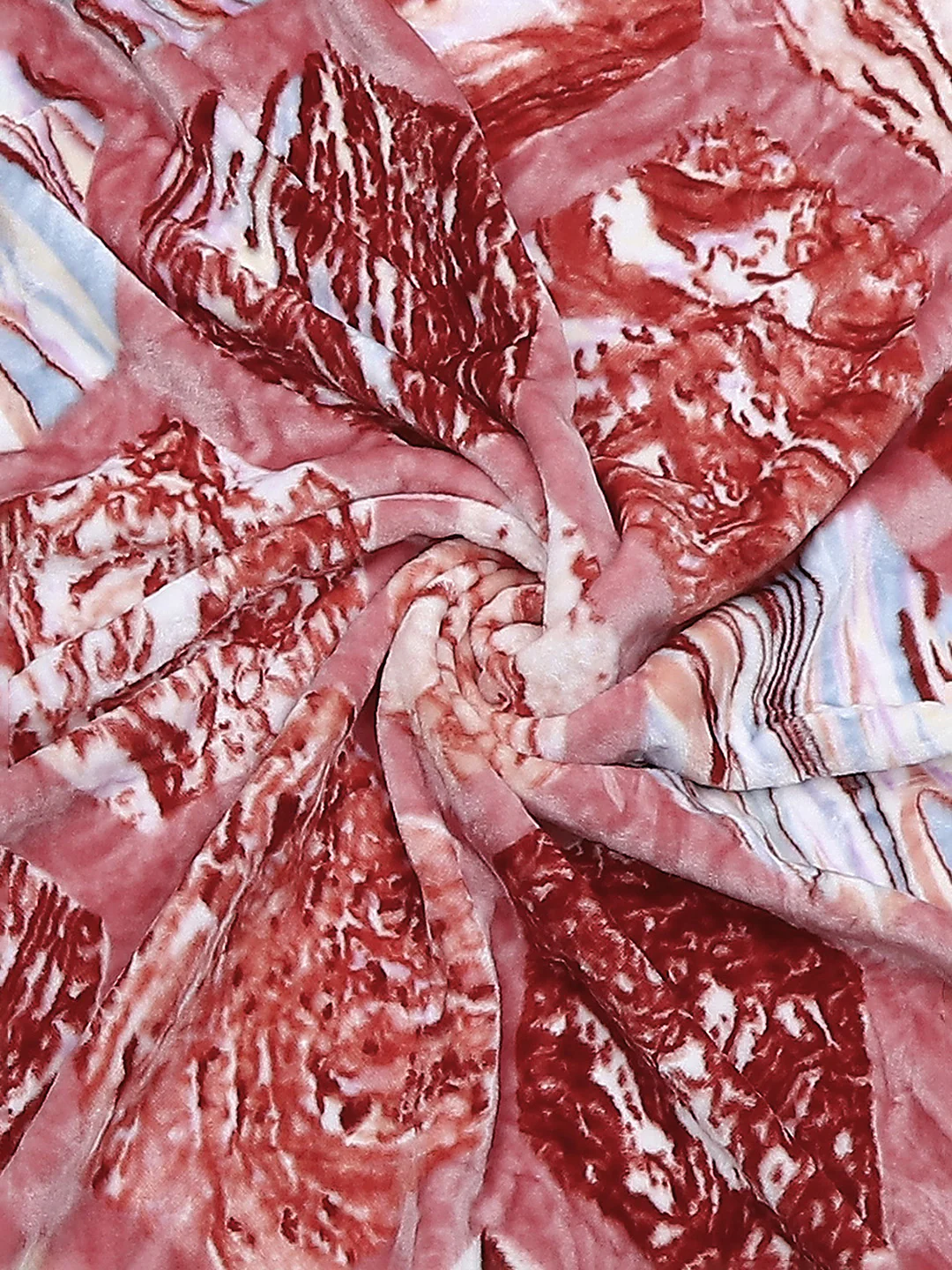 Printed Single Bed Reversible Blanket 2 Ply, 511 GSM, 1.8 kg (New Diamond) - Image 11
