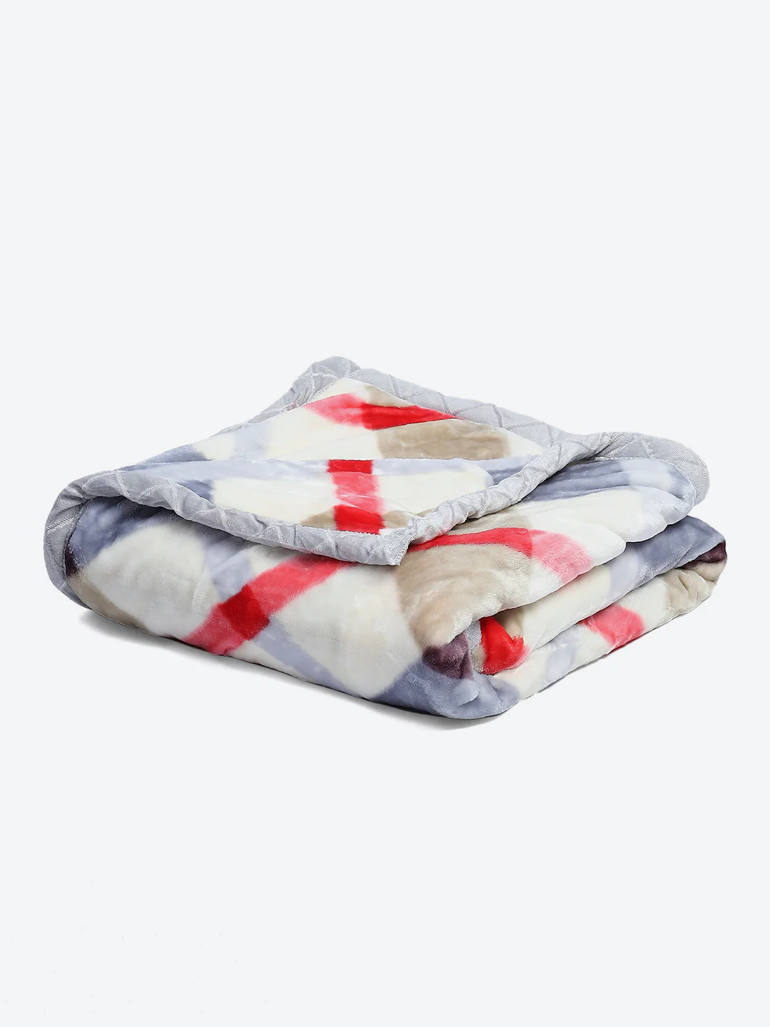 Printed Single Bed Reversible Blanket 2 Ply, 568 GSM, 2 kg (Glamour) - Image 5