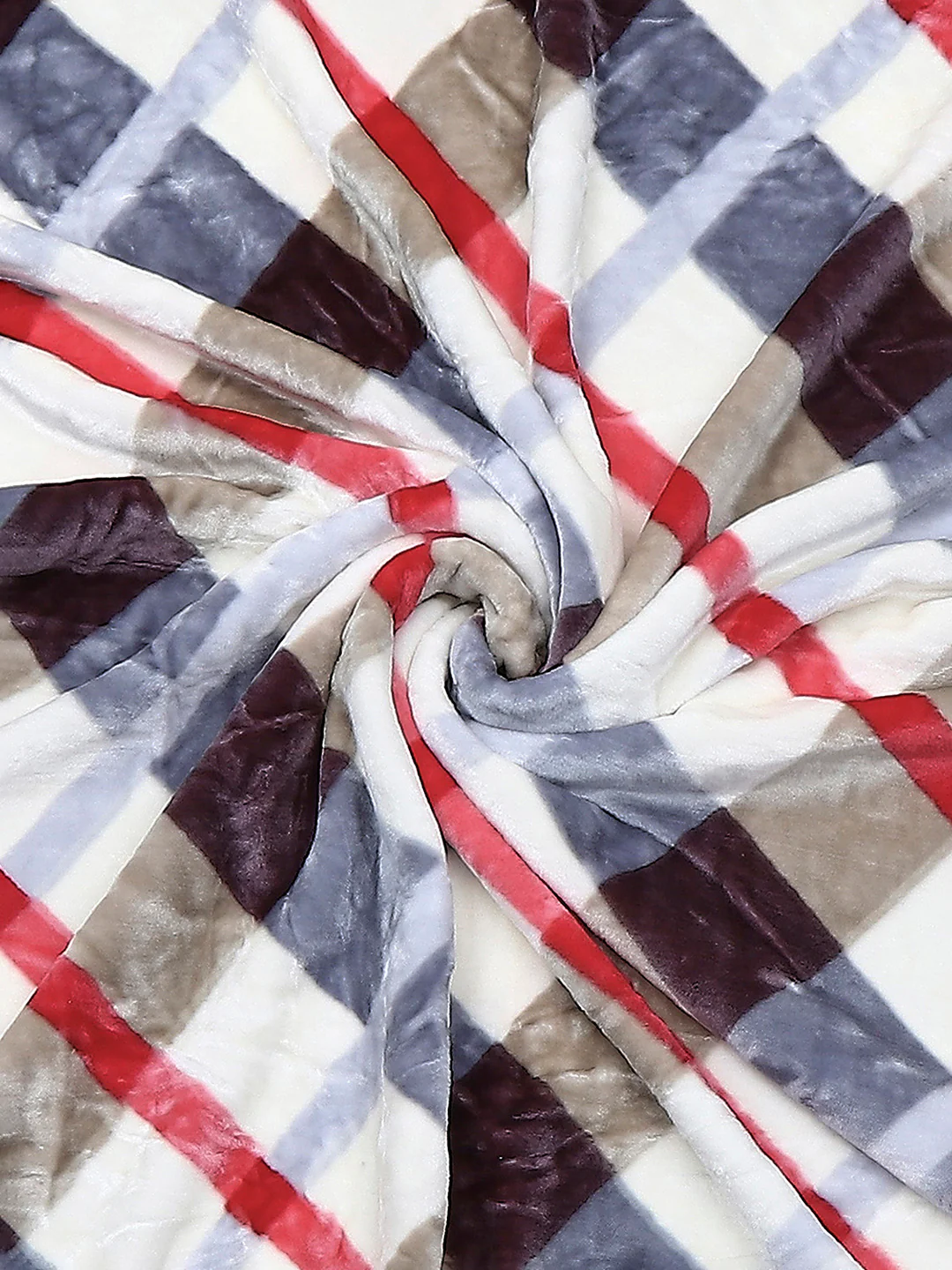 Printed Single Bed Reversible Blanket 2 Ply, 568 GSM, 2 kg (Glamour) - Image 7