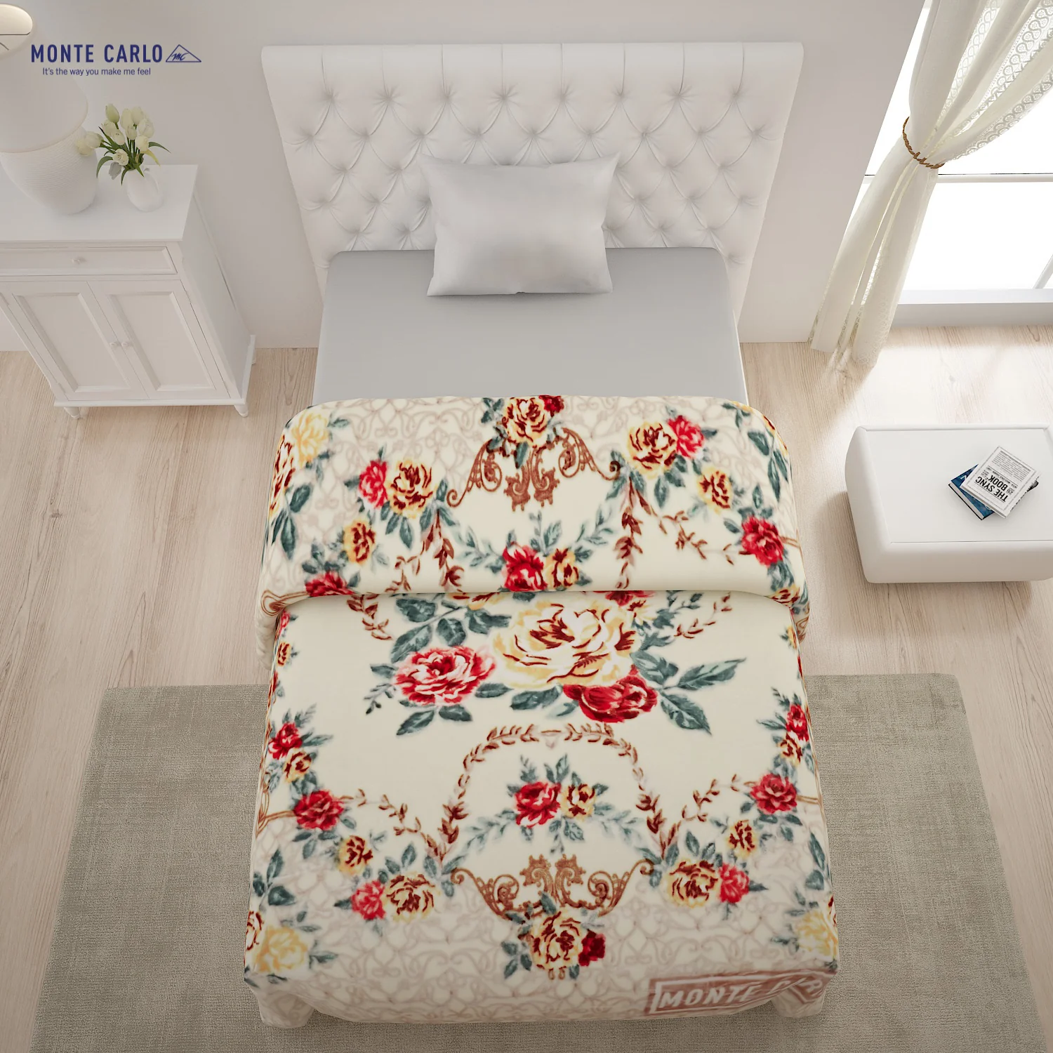 Printed Single Bed Blanket for Heavy Winter -1 Ply - Image 3