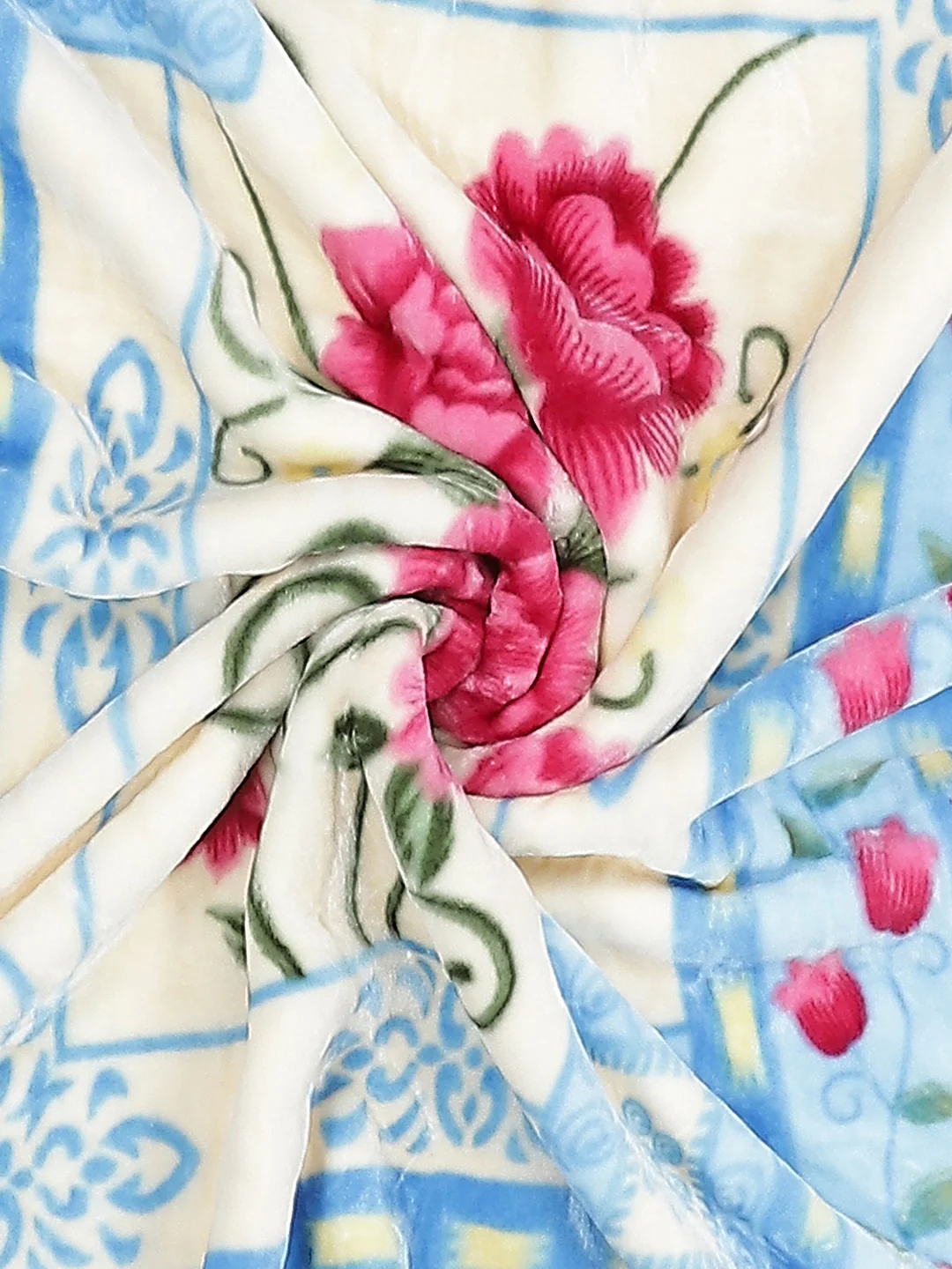 Printed Single Bed Mink Blanket for Mild Winter -1 Ply - Image 7