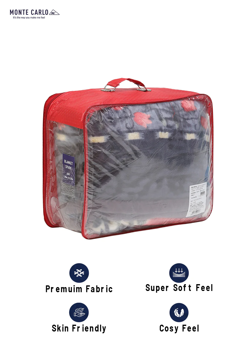 Printed Single Bed Mink Blanket for Mild Winter -1 Ply - Image 8