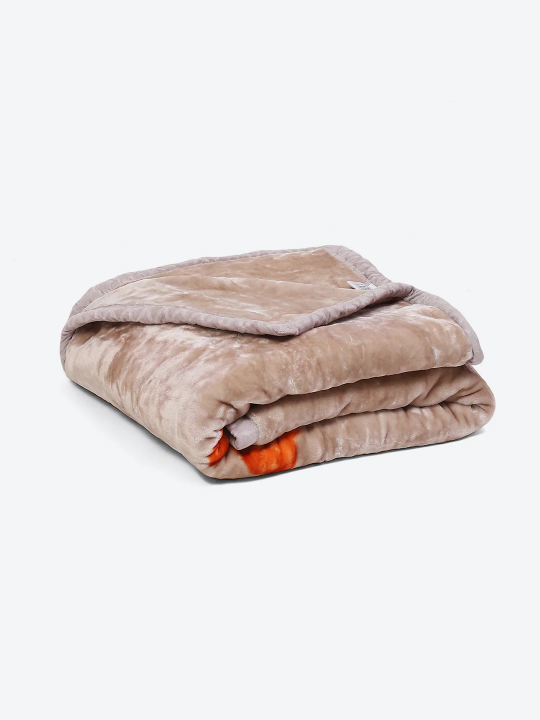 Printed Single Bed Mink Blanket for Mild Winter -1 Ply - Image 5