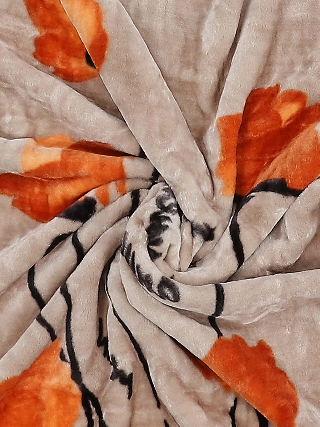 Printed Single Bed Mink Blanket for Mild Winter -1 Ply - Image 7