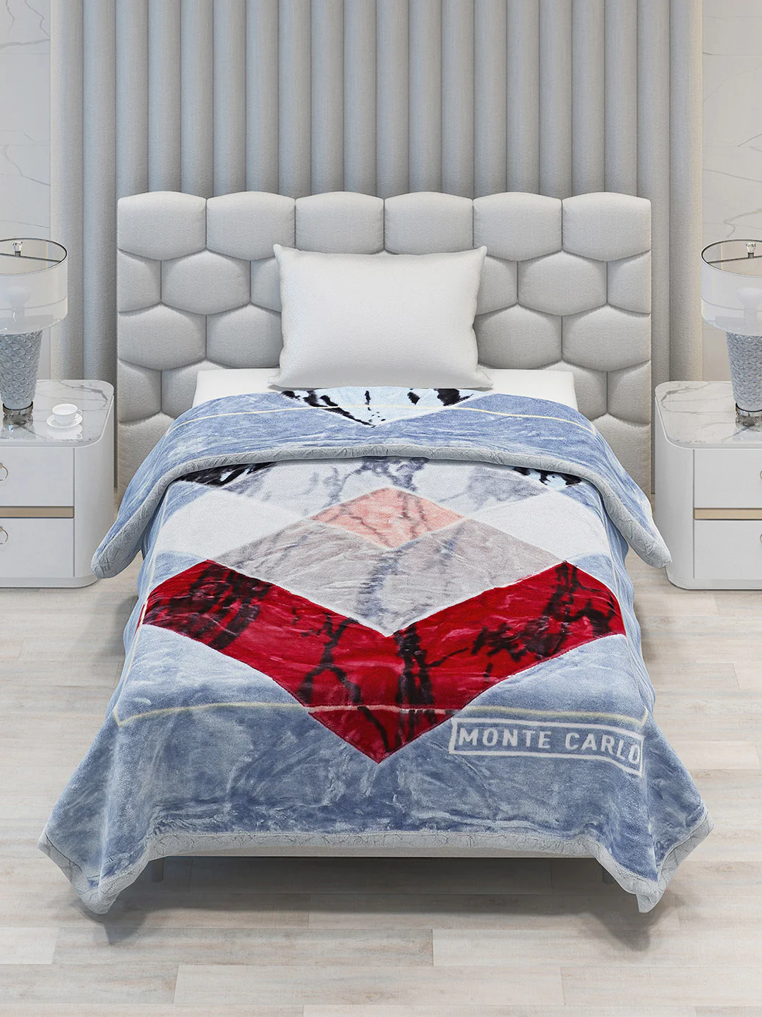 Printed Single Bed Blanket for Heavy Winter -2 Ply - Image 2