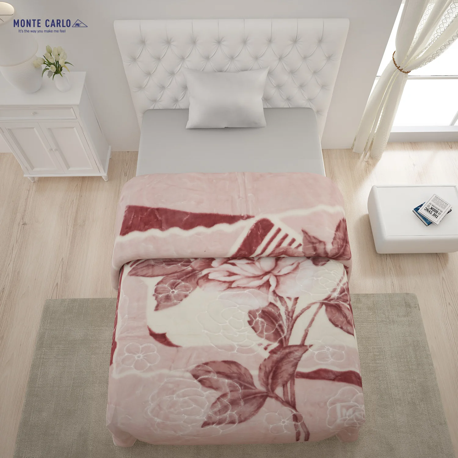 Printed Single Bed Blanket for Heavy Winter -2 Ply - Image 4