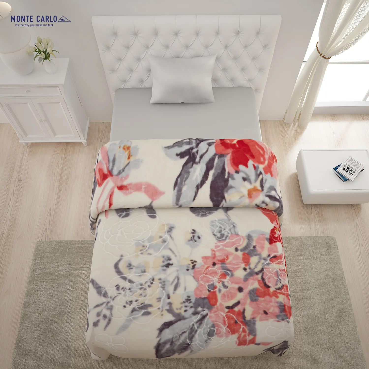Printed Single Bed Blanket for Heavy Winter -2 Ply - Image 4