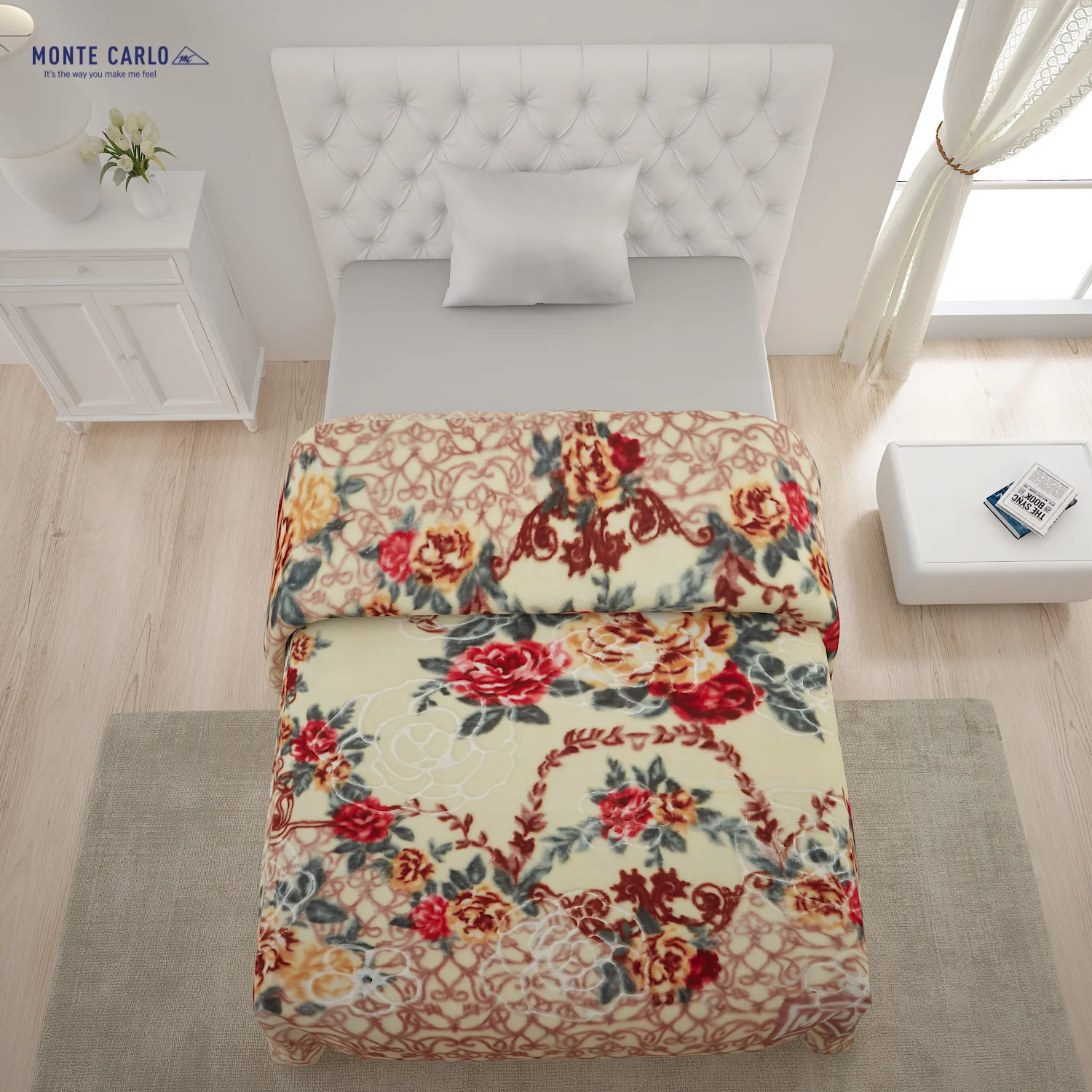 Printed Single Bed Blanket for Heavy Winter -2 Ply - Image 4