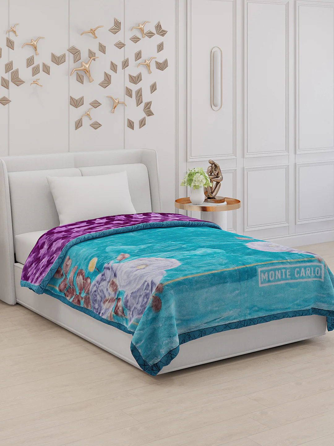 Printed Single Bed Blanket for Heavy Winter -2 Ply - Image 6