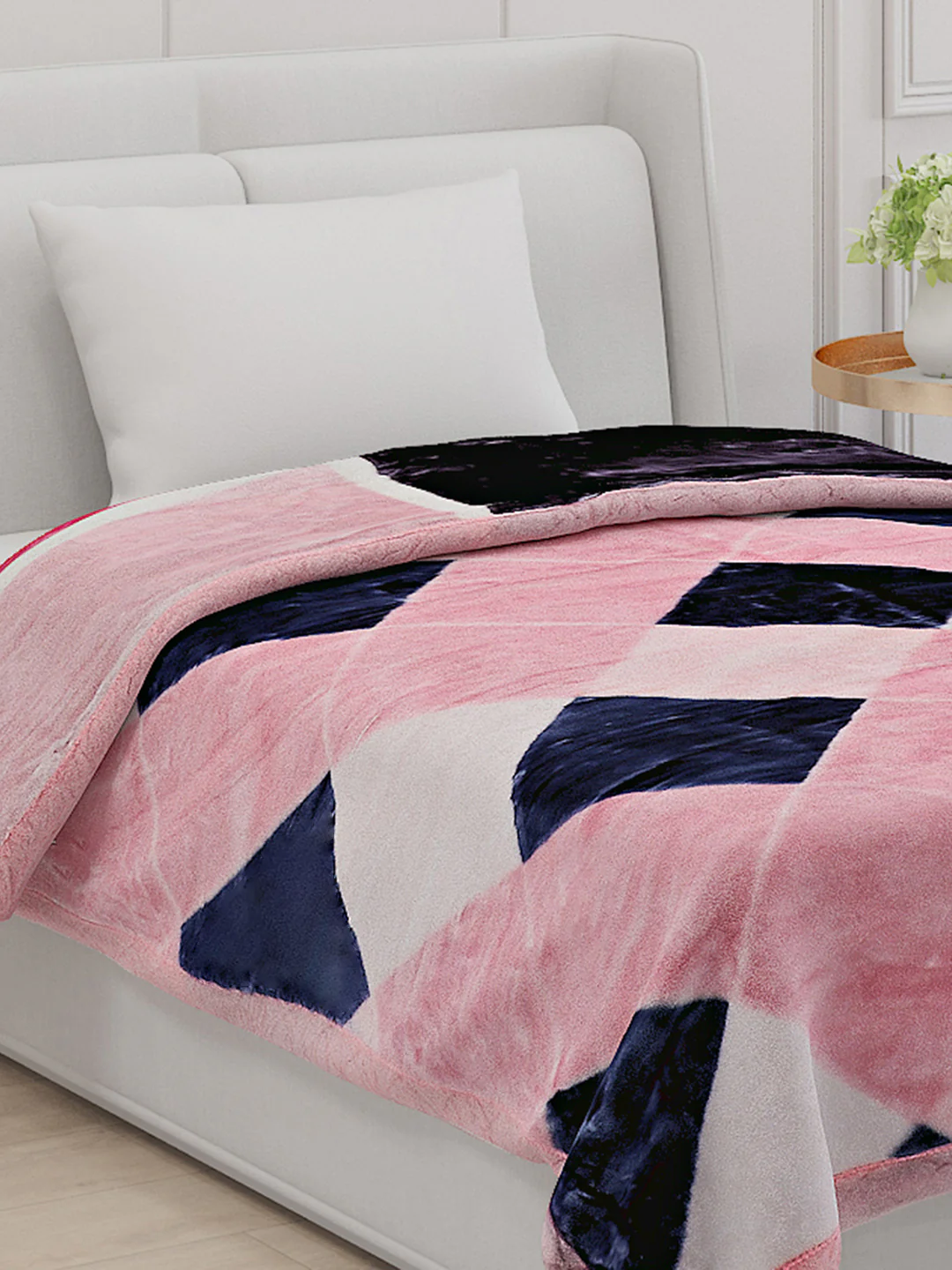Printed Single Bed Blanket for Heavy Winter -2 Ply - Image 5