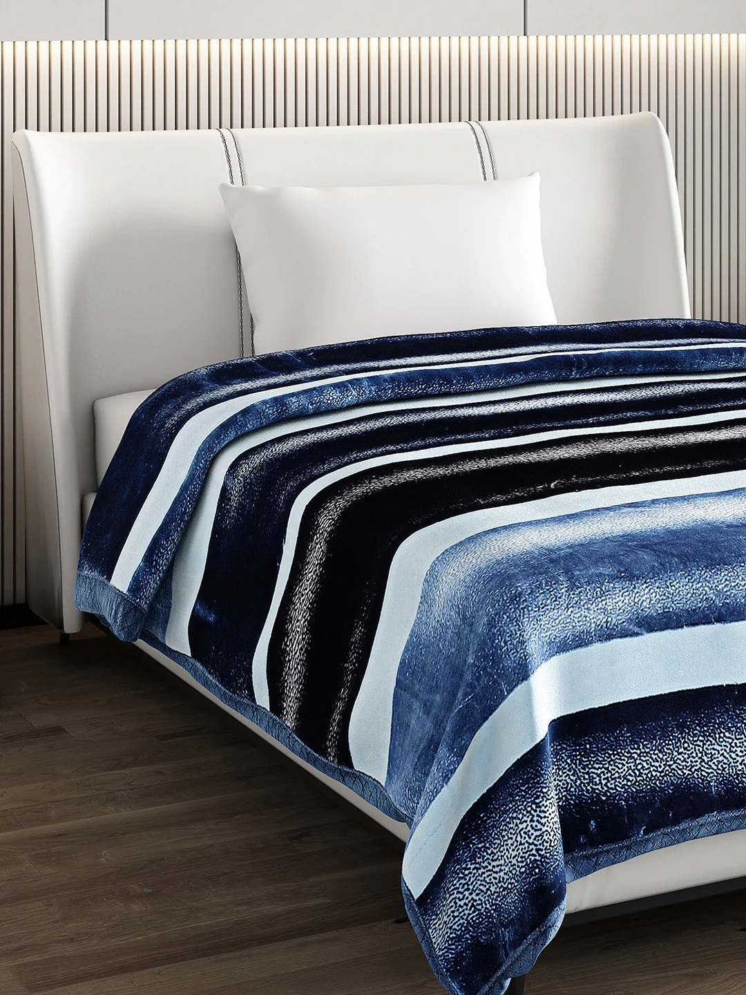 Printed Single Bed Blanket for Heavy Winter -2 Ply - Image 4