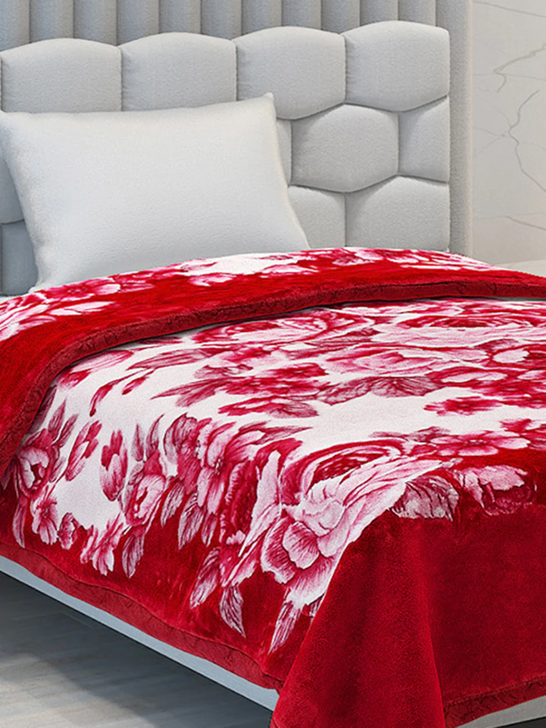 Printed Single Bed Blanket for Heavy Winter -3 Ply - Image 4