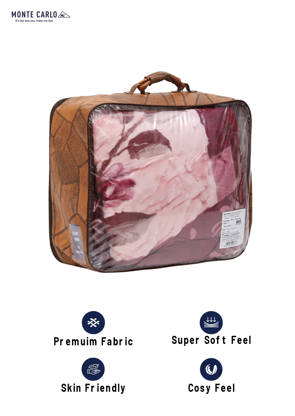 Printed Single Bed Blanket for Heavy Winter -3 Ply - Image 8