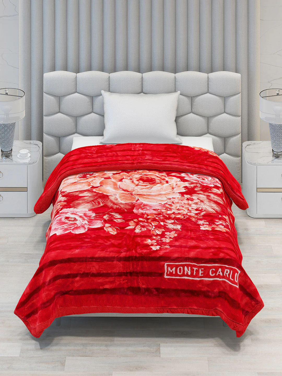 Printed Single Bed Blanket for Heavy Winter -3 Ply - Image 2