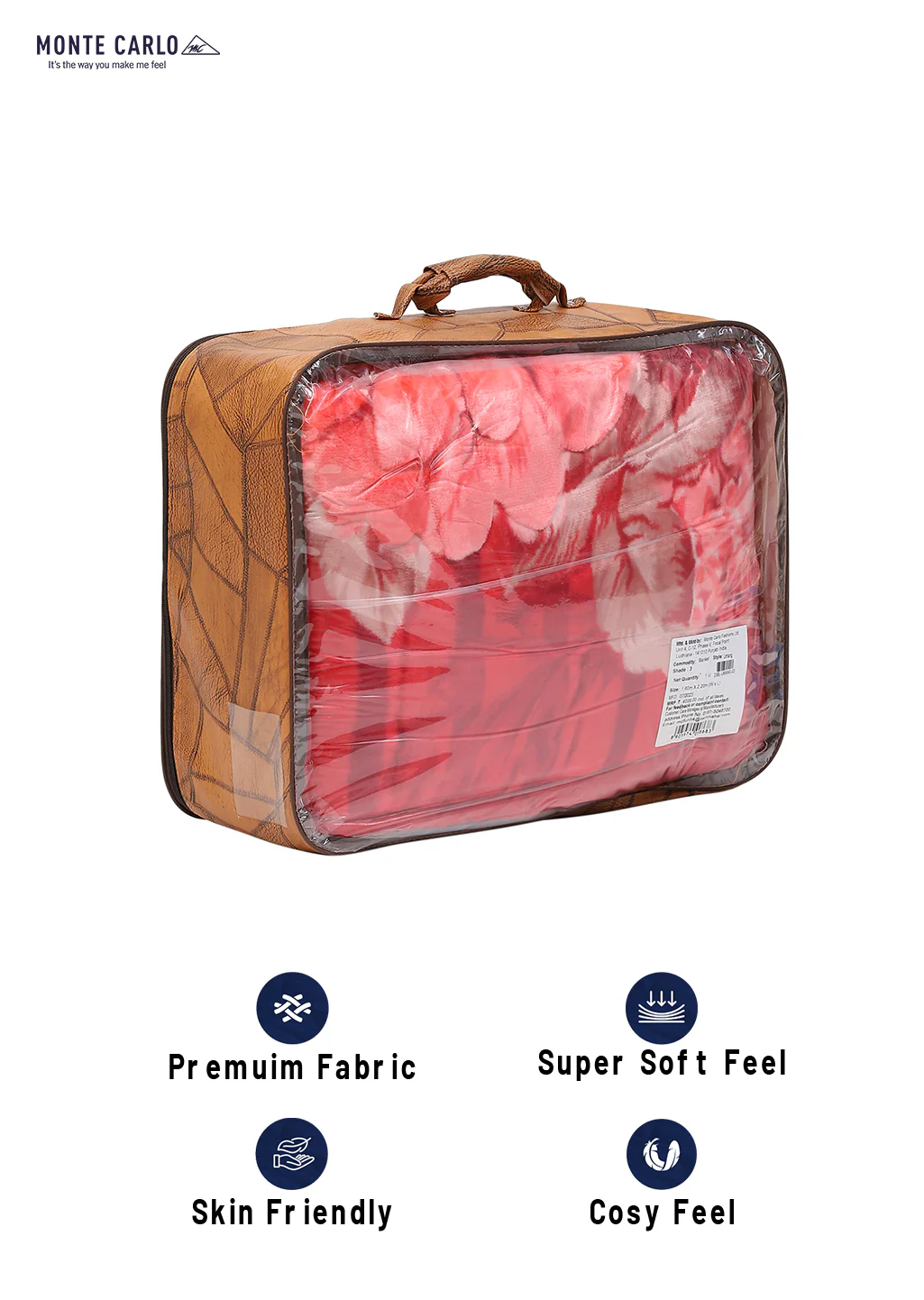 Printed Single Bed Blanket for Heavy Winter -3 Ply - Image 8