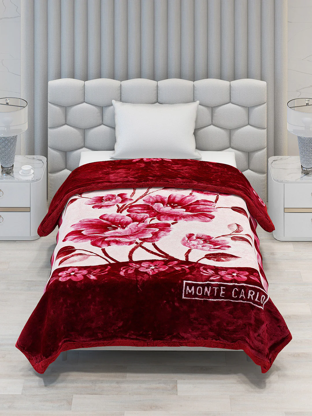 Printed Single Bed Blanket for Heavy Winter -3 Ply - Image 2