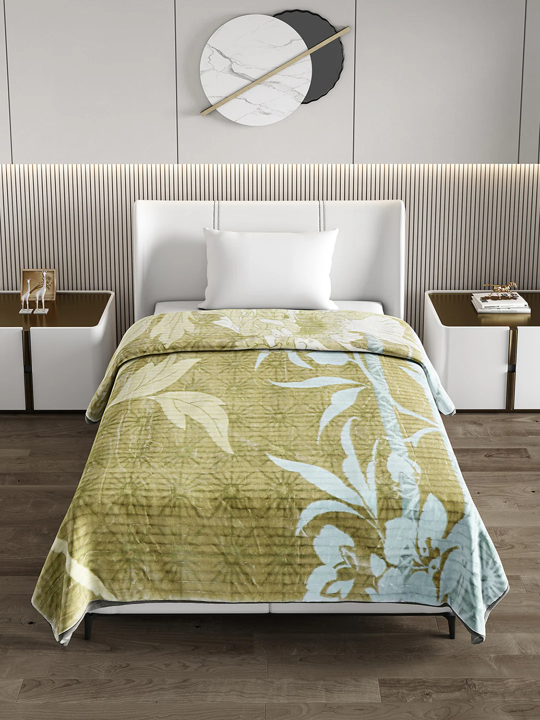 Printed Single Bed Blanket for Heavy Winter -3 Ply - Image 3